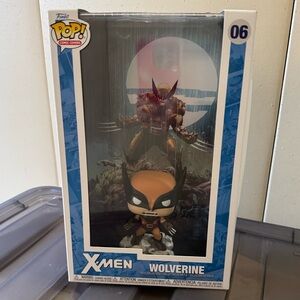 Funko pop comic covers X-Men Wolverine Vinyl Figure - yellow suit